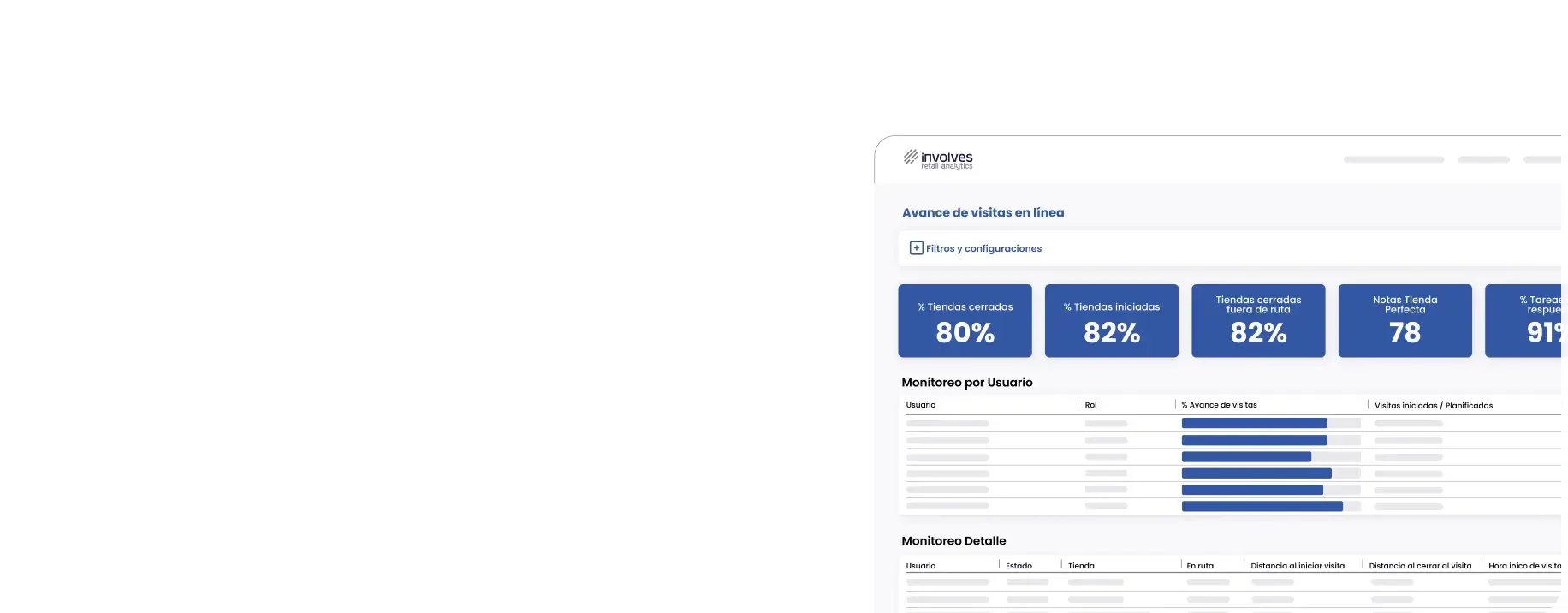 Involves Retail Analytics - banner background
